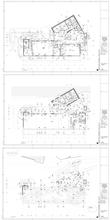 The plans displayed illustrate the layout of the first floor, second floor, and green roof of the CSL. - Photo Credit: The Design Alliance Architects