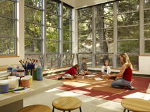 Clerestory monitor provides daylight and natural ventilation. - Photo Credit: Cesar Rubio