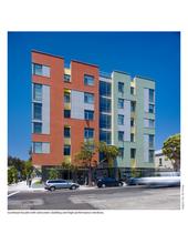 Southeast facade with rainscreen cladding and high-performance windows - Photo Credit: Tim Griffith