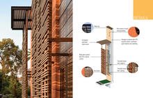 Building envelope detail showing passive systems selection - Photo Credit: Bill Timmerman