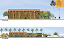 ASU Student Health Services Building Elevations - Photo Credit: Lake|Flato Architects