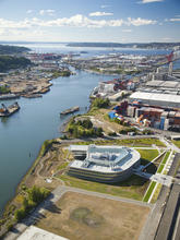 Aerial facing north - Photo Credit: Benjamin Benschneider