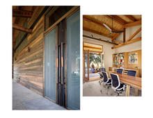 The Herbarium provides views of the prairie and the courtyard. - Photo Credit: Dror Baldinger; Casey Dunn