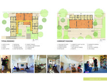 Residence and Community Building Plans - Each space has a balance of daylight and natural ventilation. - Photo Credit: Tim Griffith, Winni Wintermeyer, LMS Architects
