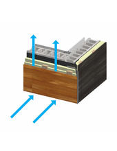 Rain Screen Air Cavity Diagram - Photo Credit: Julie Snow Architects, Inc.